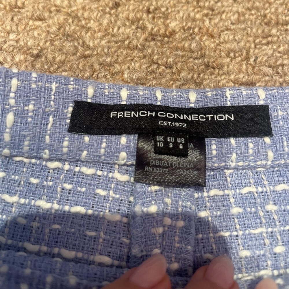 French Connection Women's Effie Bouclé Skort & Matching Jacket – Size 6 - Picture 14 of 16